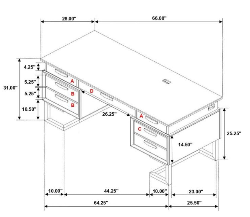 Executive Desk 881291