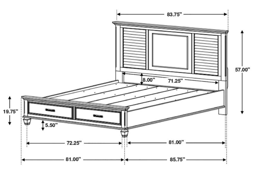 Franco King Bed 205730KE
