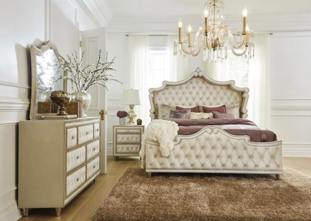 Antonella Upholstered King Bed 223521KE