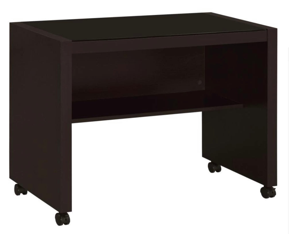 Skeena 3-piece Home Office Set Cappuccino 800901-S3