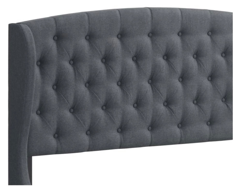 Krome Upholstered King Bed 305972KE