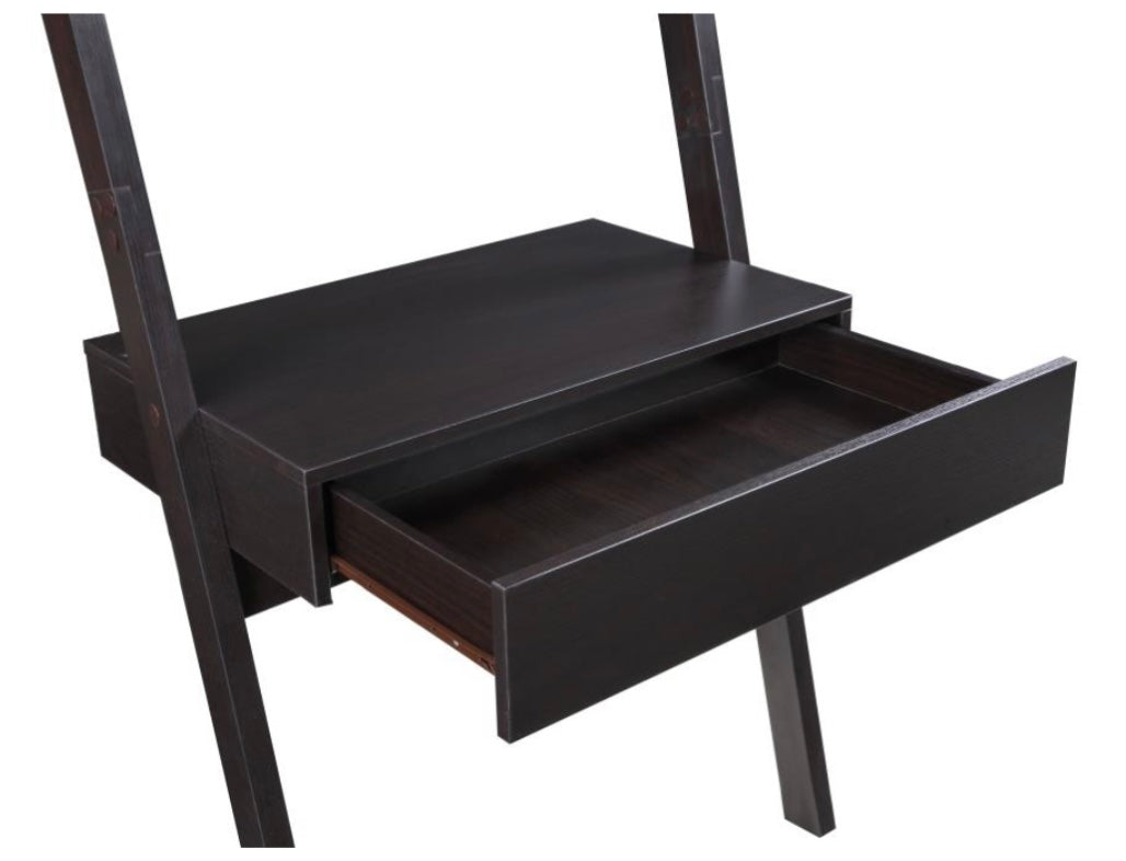 Colella 2-shelf Writing Ladder Desk Cappuccino 801373