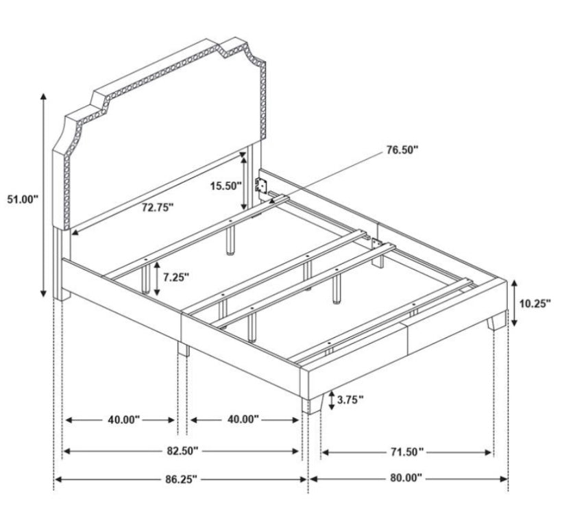 Tamarac King Bed 310063KE