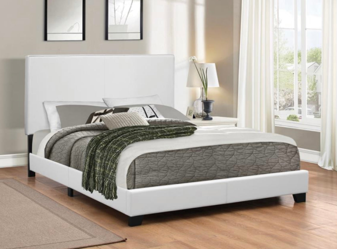 Mauve Upholstered Full Bed 300559F