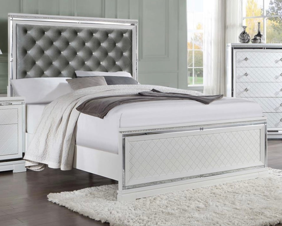 Eleanor Upholstered Tufted Queen Bed 223561Q