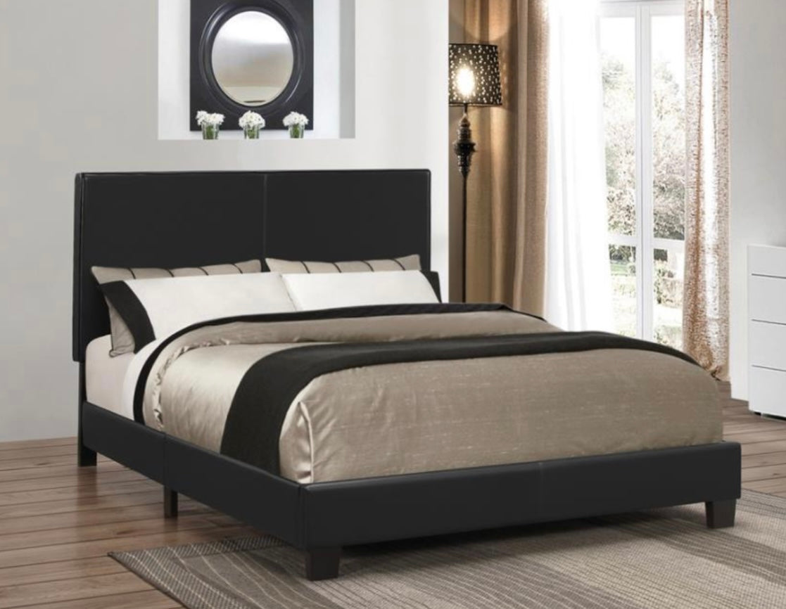 Mauve Upholstered Full Bed 300558F
