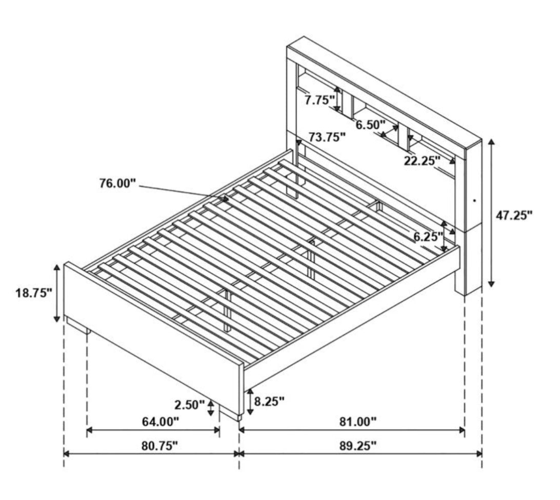 Jessica King Bed 200719KE