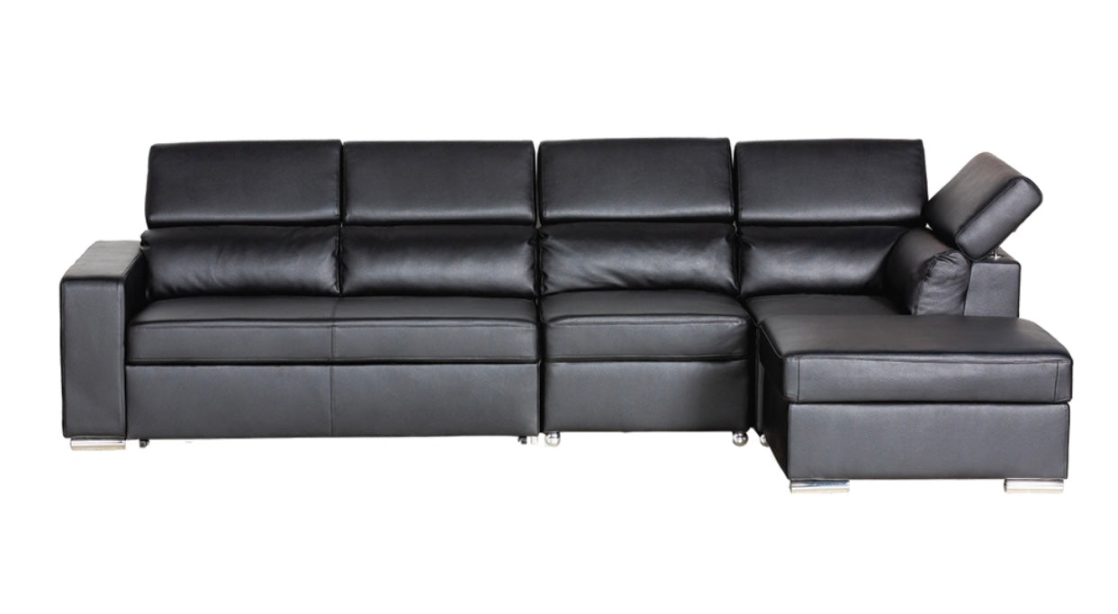 Klaus Sectional Black Right