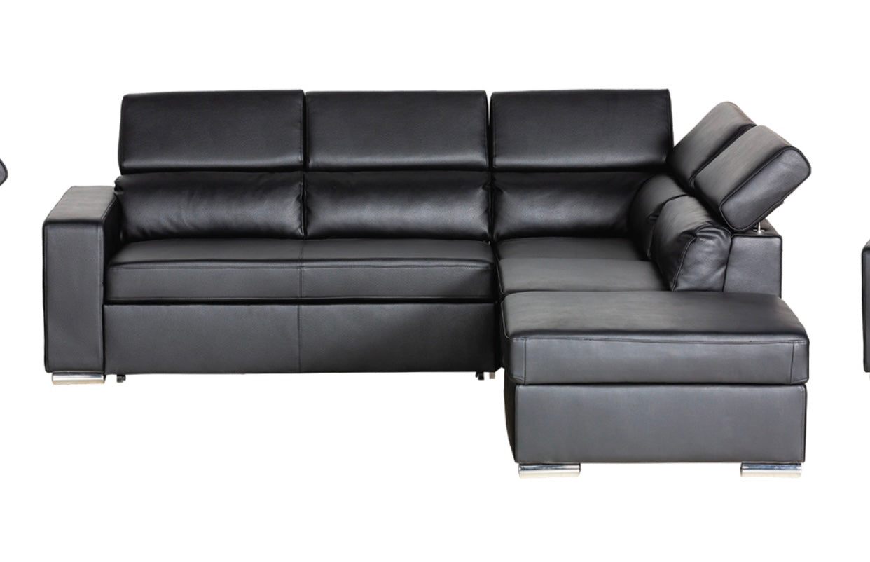 Klaus Sectional Black Right