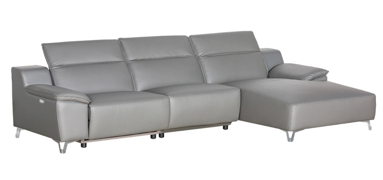 Melanie Sectional Black Right