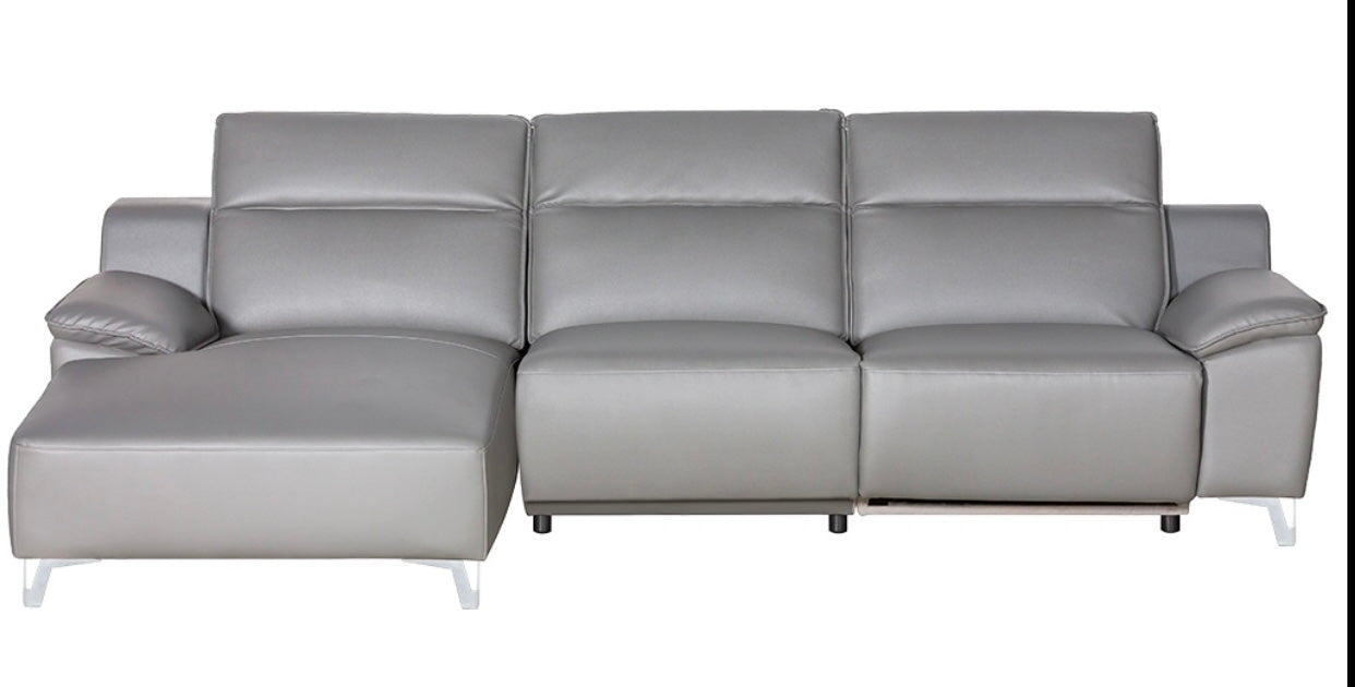 Melanie Sectional Black Left