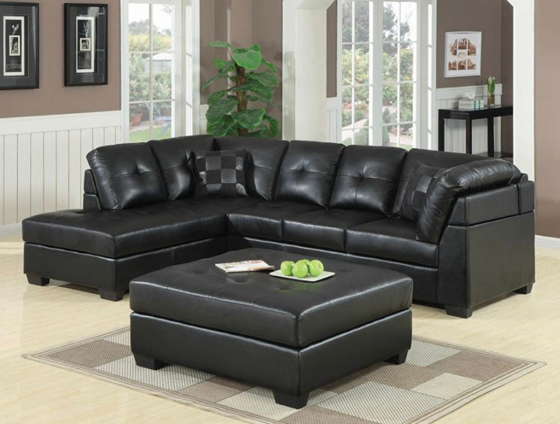 Sectional with Ottoman 500606-SET