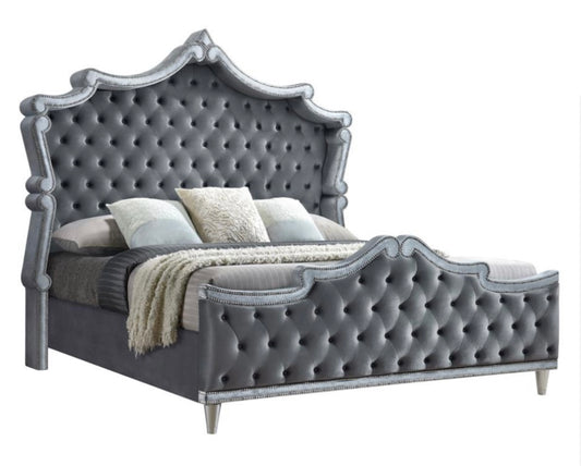 Antonella Upholstered King Bed 223581KE