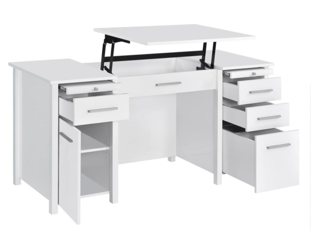 Dylan 4-drawer Lift Top Office Desk 801573