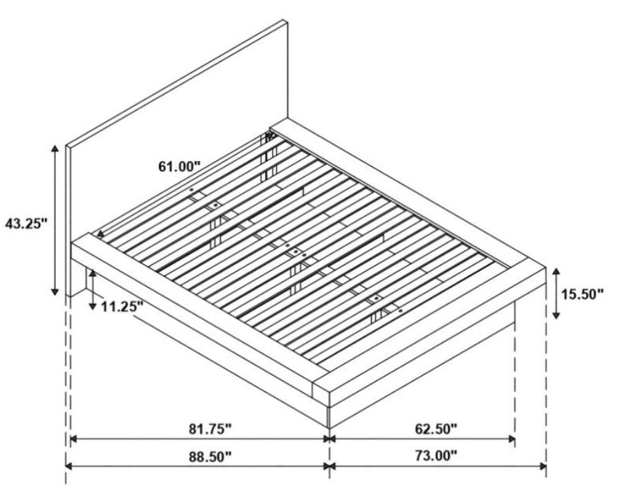 Jessica Queen Bed 202990Q