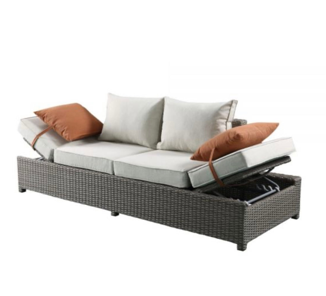 Salena Patio Sofa & Ottoman 45015