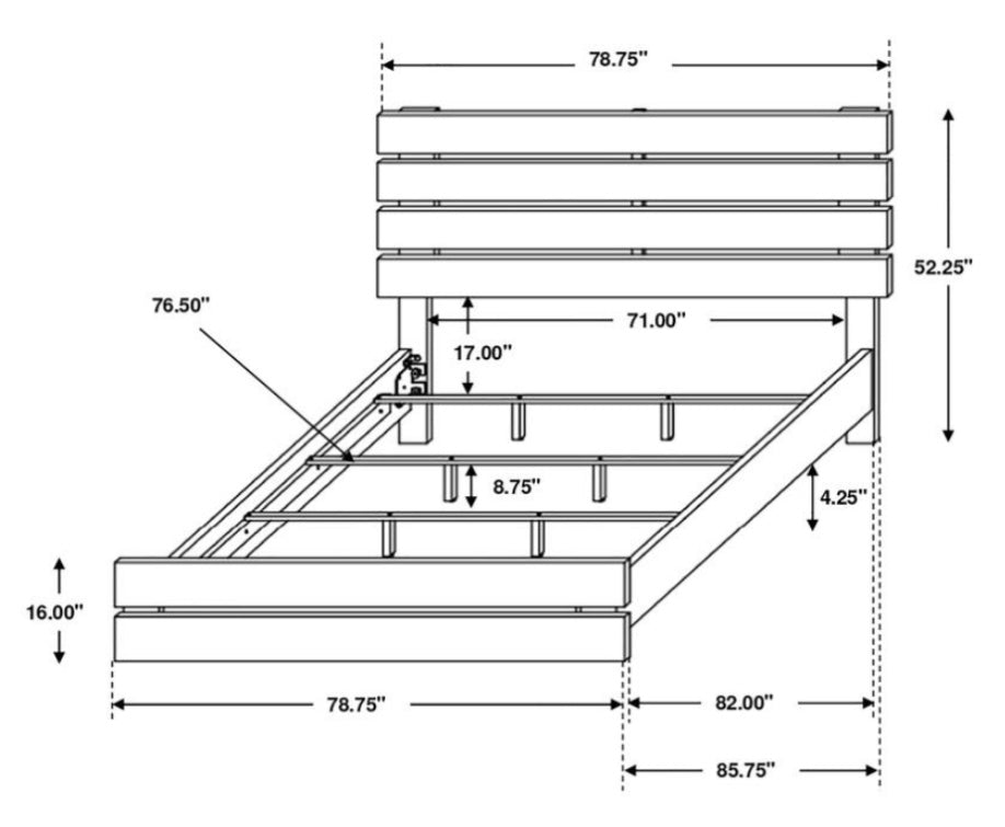 Brantford King Bed 207041KE