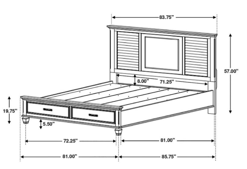 Franco King Bed 205330KE