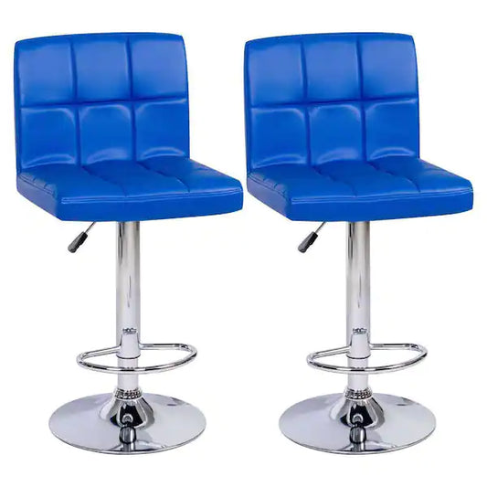 2 banquetas azuis