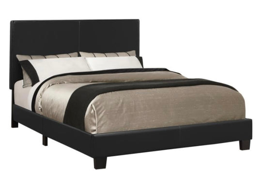 Mauve Upholstered Full Bed 300558F