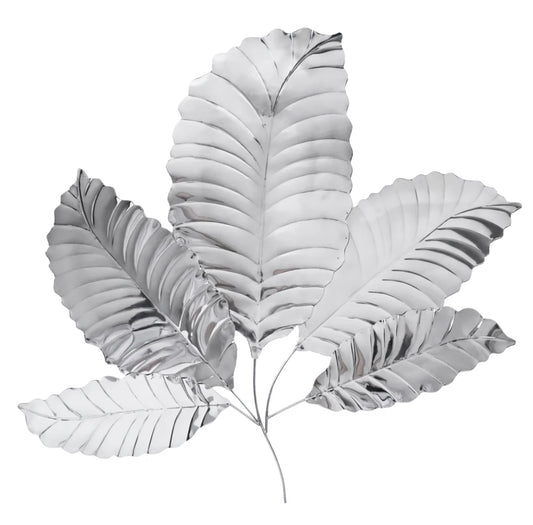 Stainless Steel Leaf Wall Decor SH-6579
