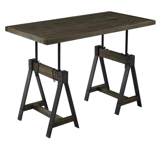 Delmar Adjustable Writing Desk Burnished Cognac 881171