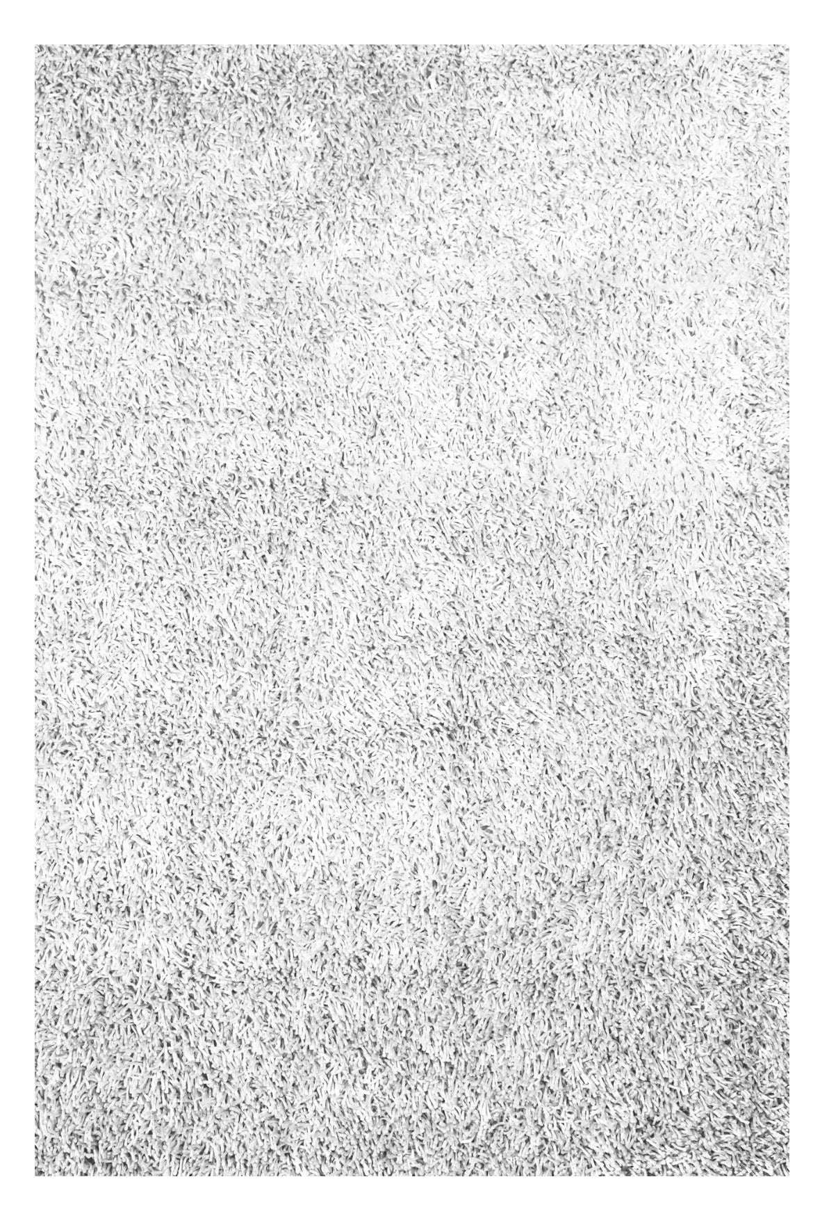 White Spaghetti Shag Area Rug SHAR6571WHITE