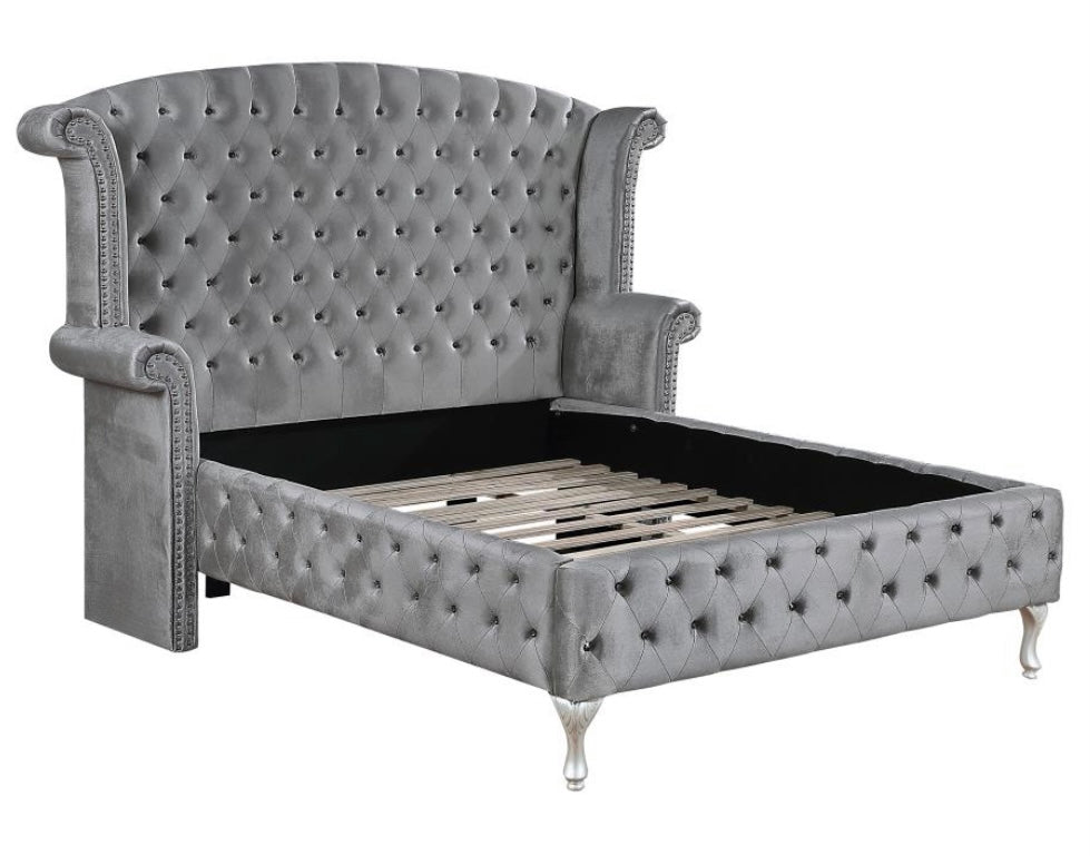 Deanna Upholstered King Bed 205101KE