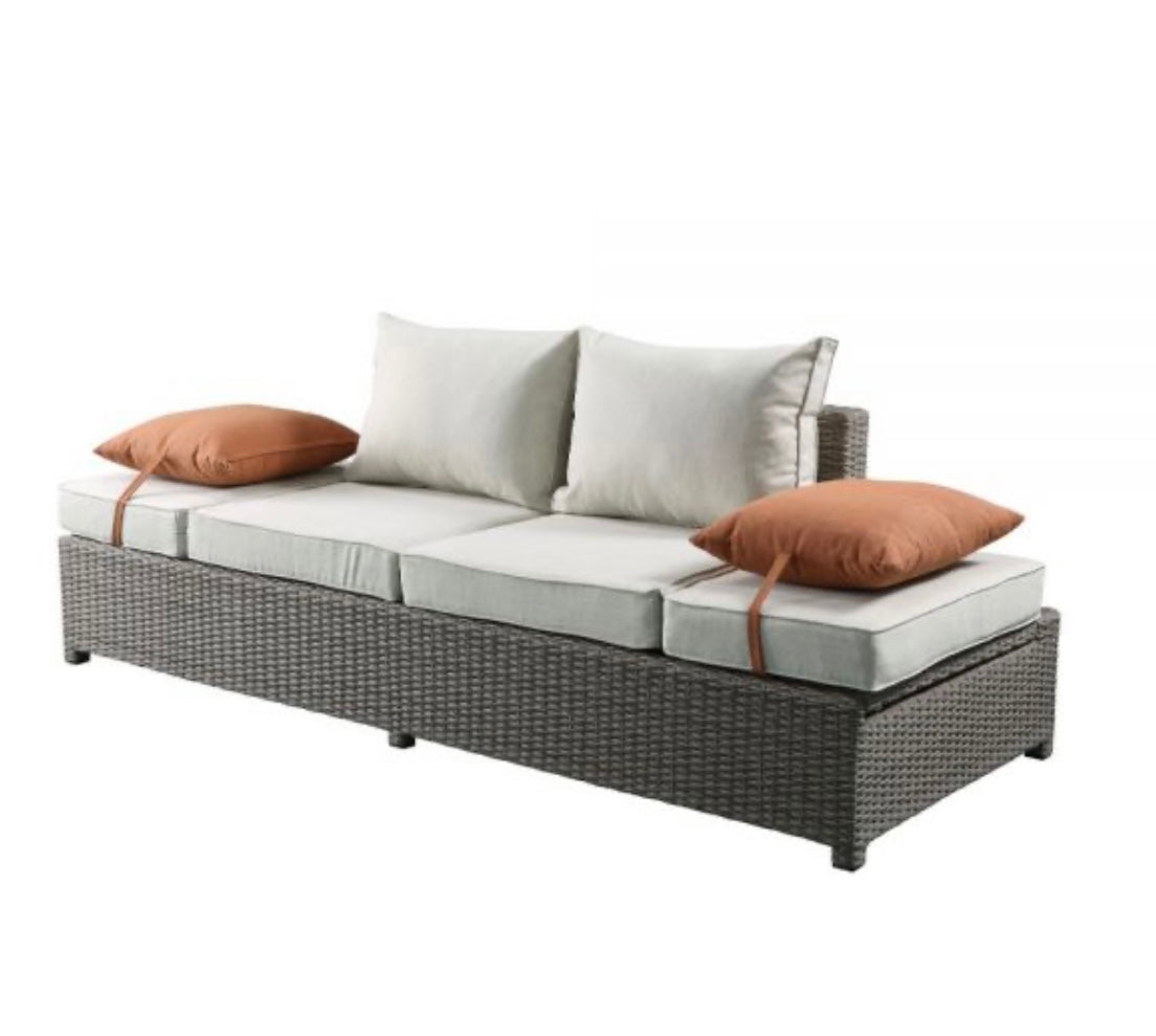 Salena Patio Sofa & Ottoman 45015