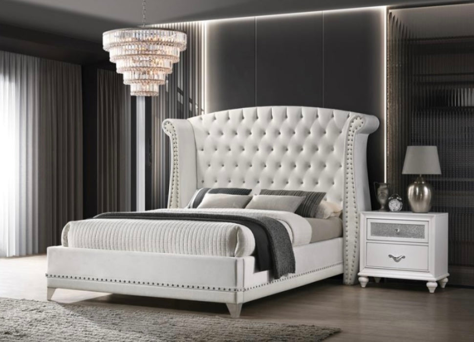 Barzini Wingback King Bed 300843KE