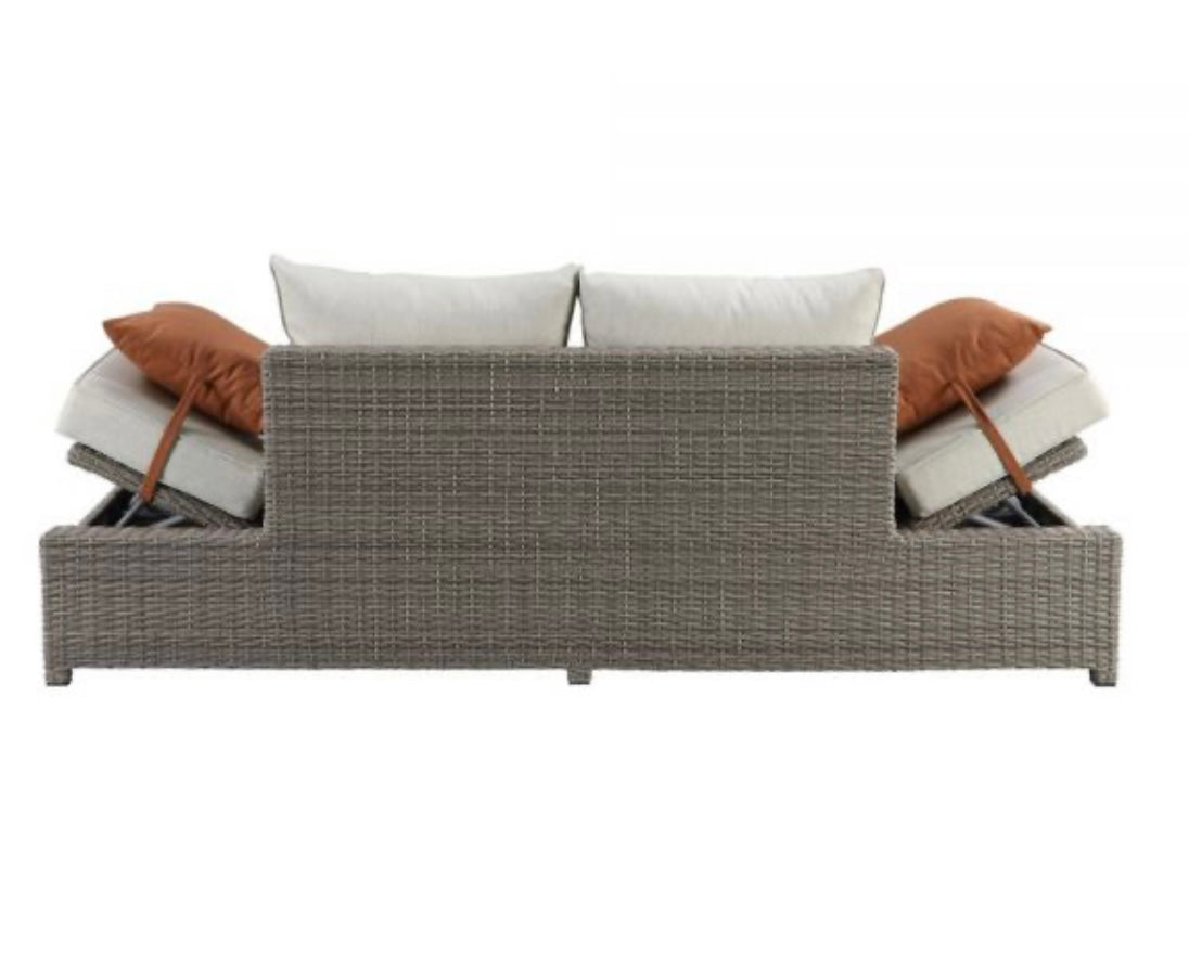 Salena Patio Sofa & Ottoman 45015