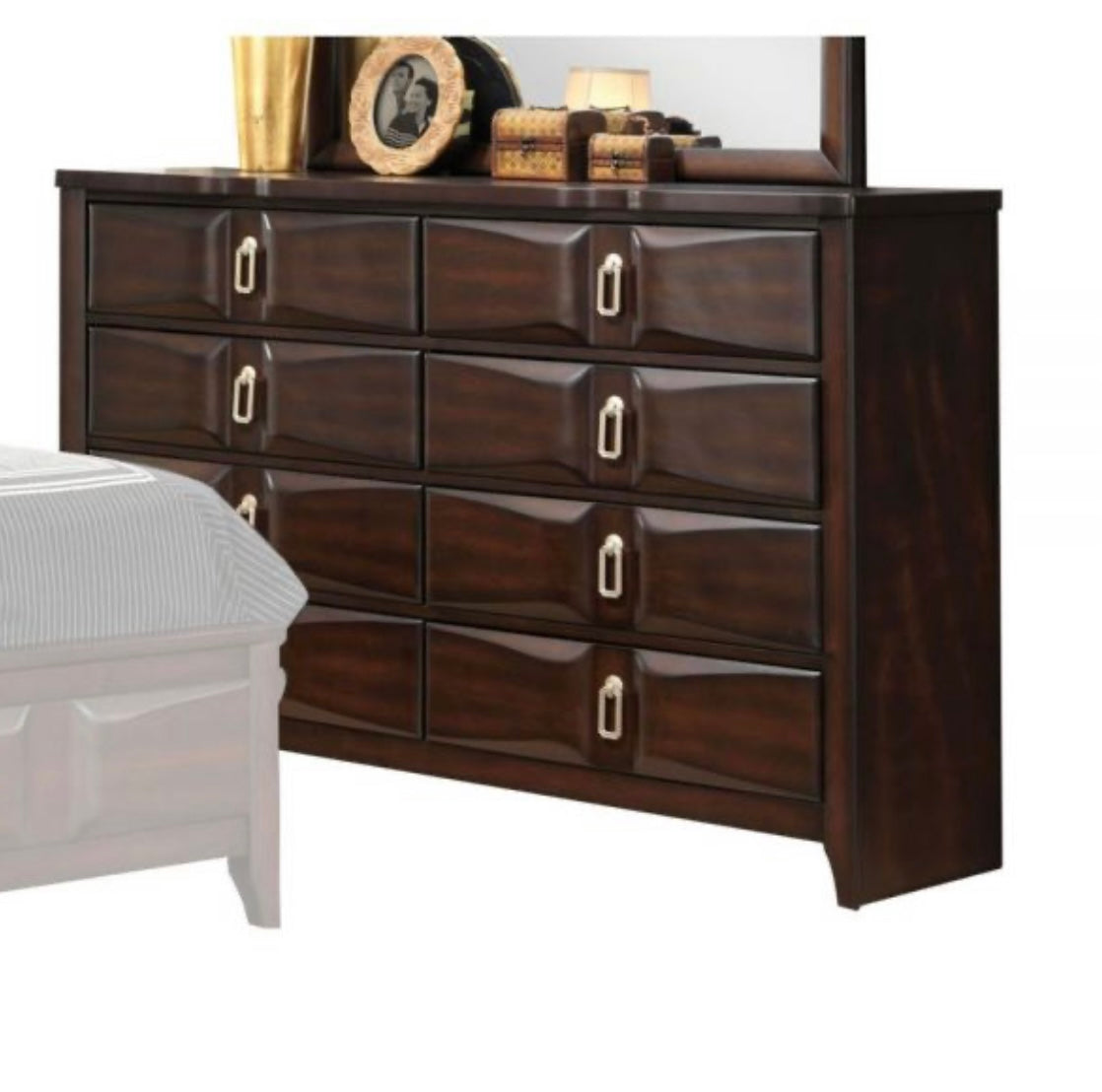 4 PCS Lancaster Queen Bedroom Set 24570Q
