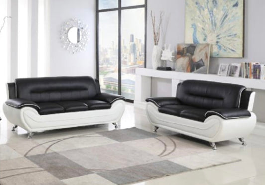 2 PCS Sofa and Loveseat U868-BW