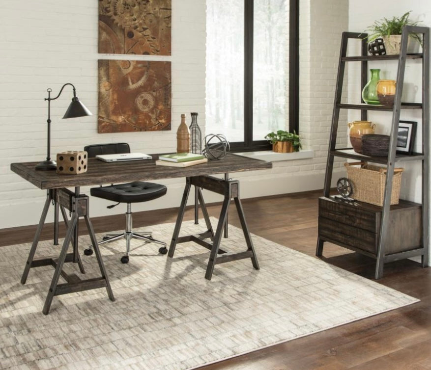 Delmar Adjustable Writing Desk Burnished Cognac 881171