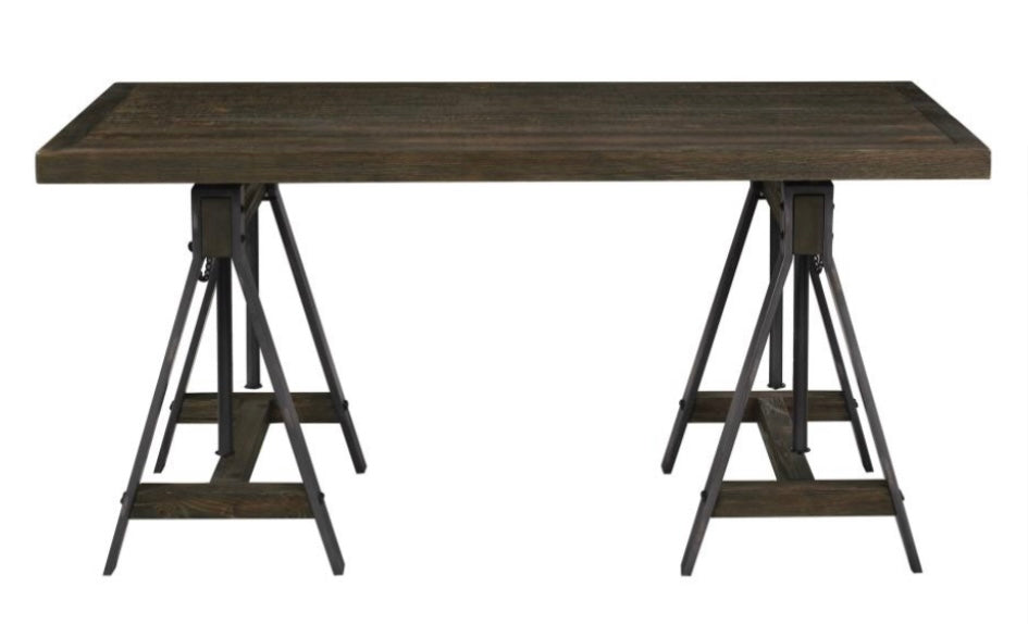 Delmar Adjustable Writing Desk Burnished Cognac 881171