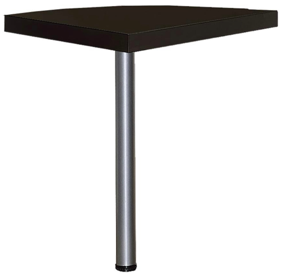 Skylar Home Office Set L-Shape Desk with File Cabinet Cappuccino 800891-S4