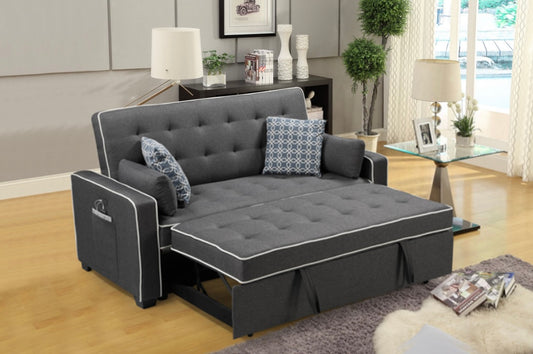 Cody Modern Gray Fabric Sleeper Sofa 83013