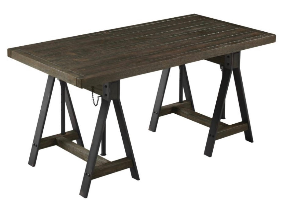 Delmar Adjustable Writing Desk Burnished Cognac 881171