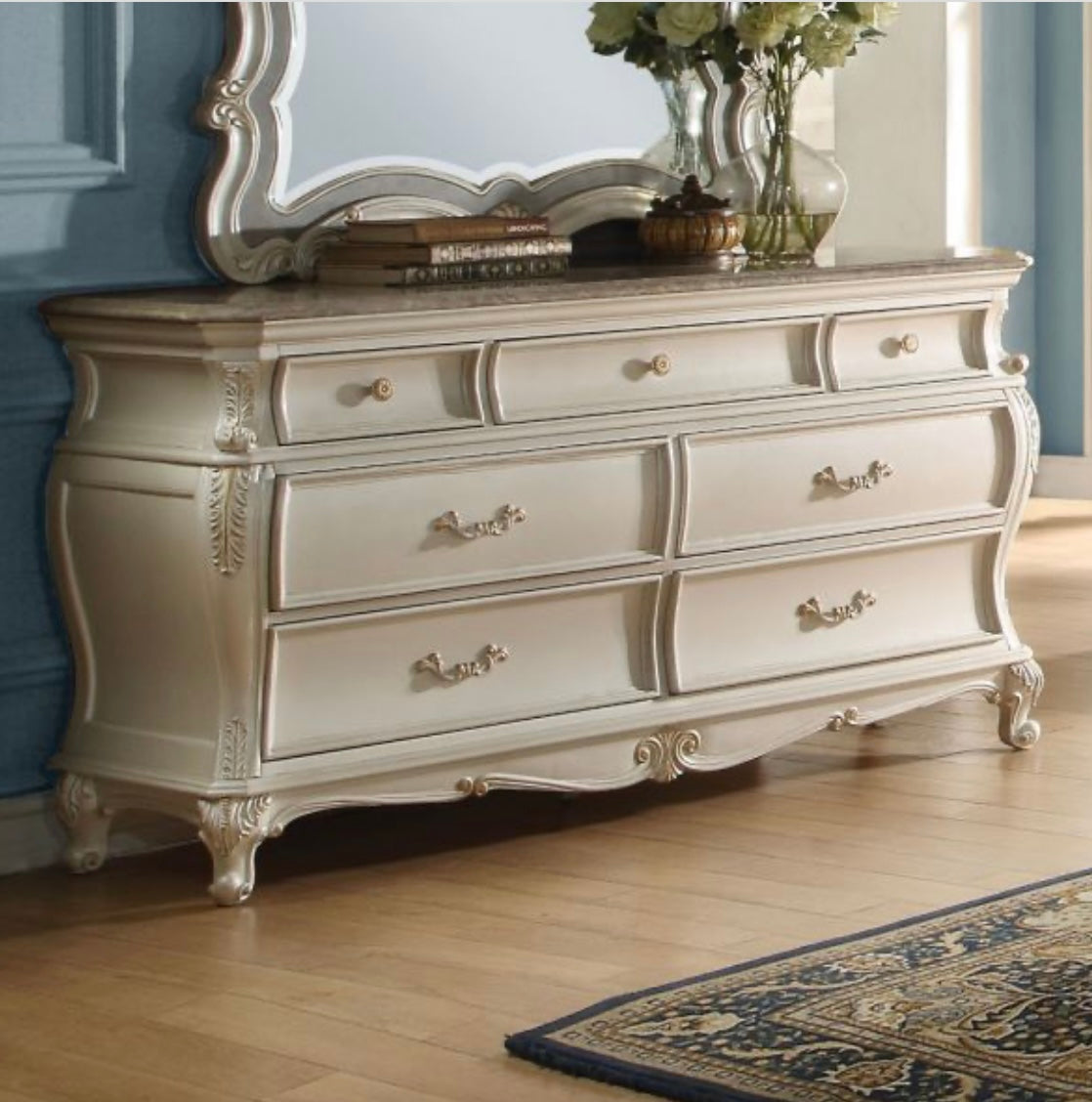 4 PCS Chantelle Queen Bedroom Set 23540Q