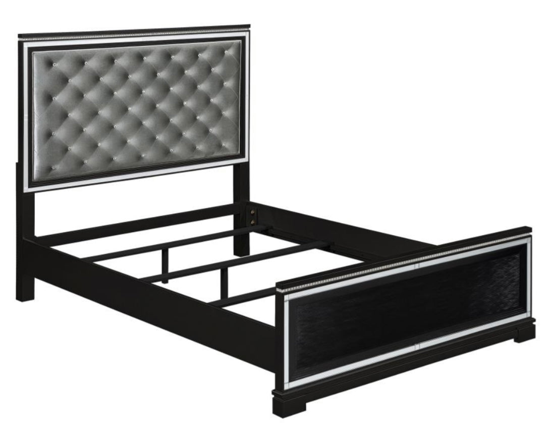 Eleanor Upholstered Tufted King Bed 223361KE