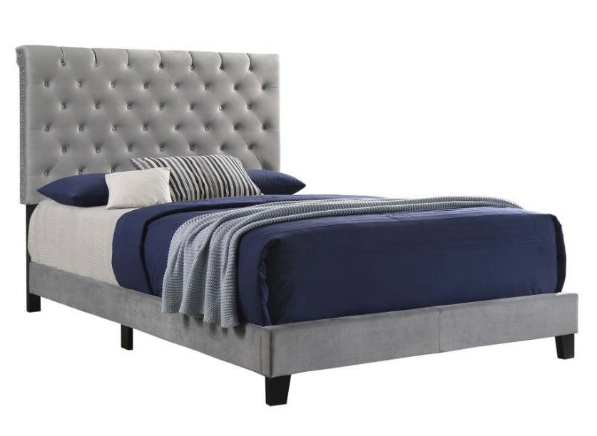 Warner Upholstered Queen Bed 310042Q