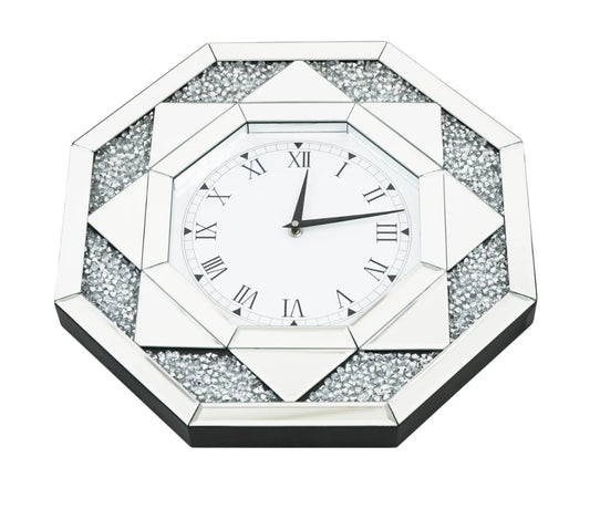 Octagon Mirrored Wall Clock SH-T29