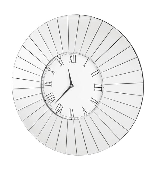 Glass Wall Clock 24" CBF-T17