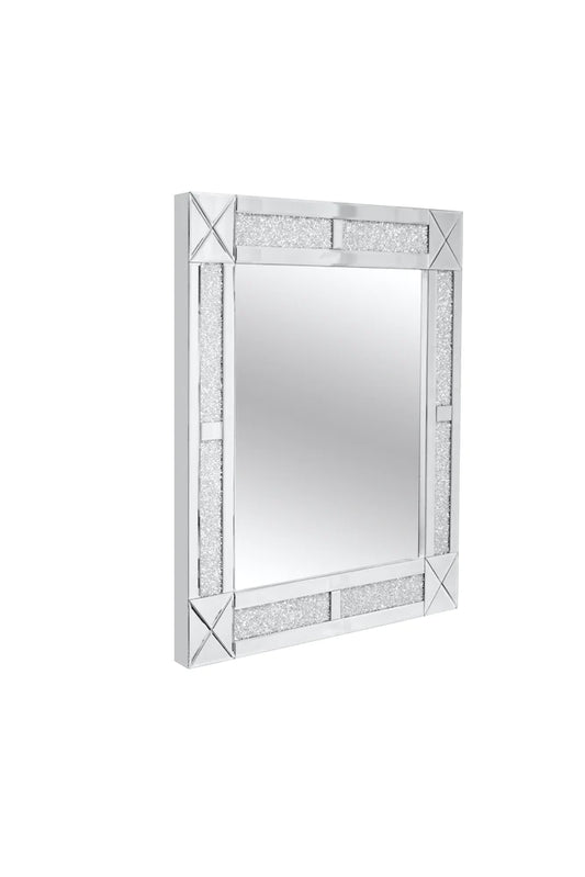 Diamond Accent Square Wall Mirror SHT044