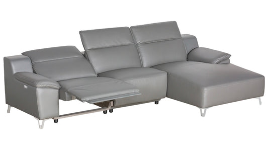 Melanie Sectional Grey Right