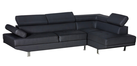 Mykonos Sectional Black Right XL