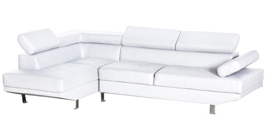 Mykonos Sectional White Left XL