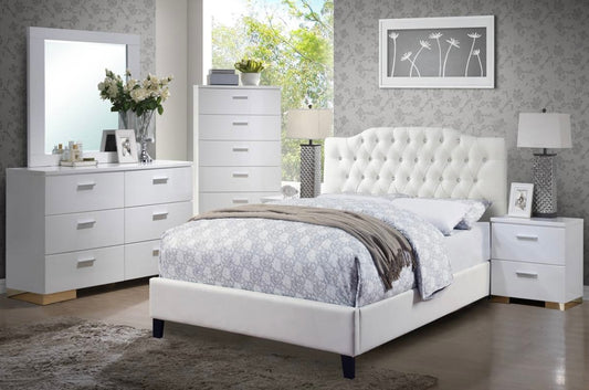 4 PCS White Full Bedroom Set F9350F