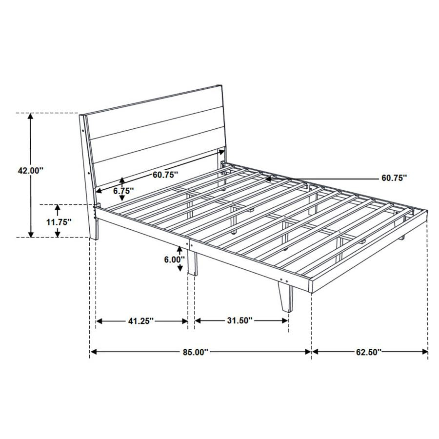 4 PCS Mays Queen Bedroom Set 215961Q-S4