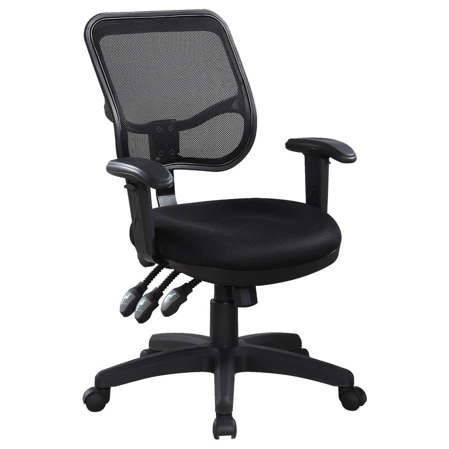Rollo Adjustable Height Office Chair Black 800019